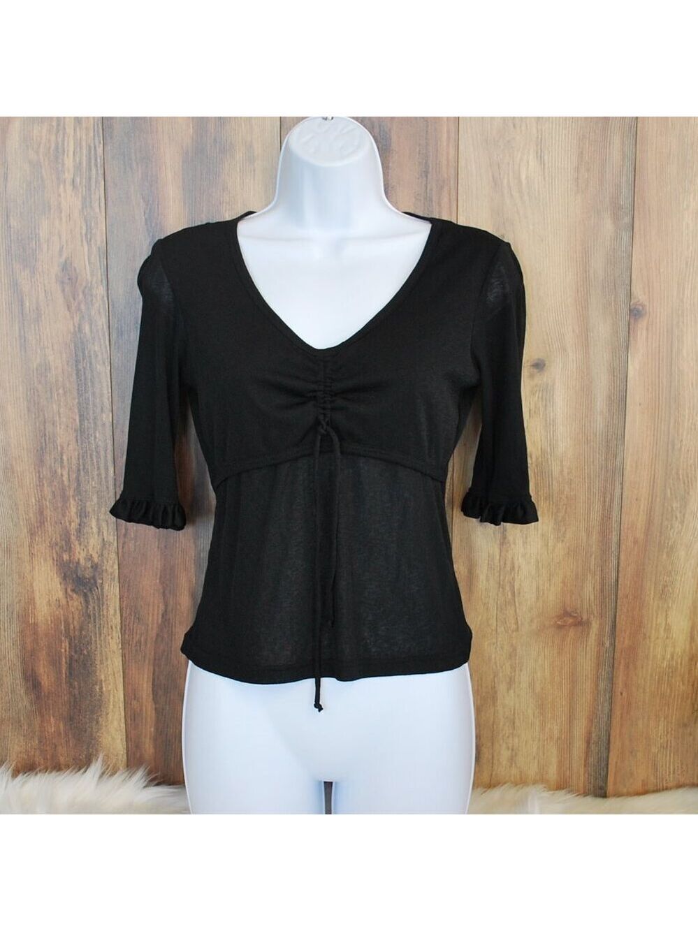 Heart Soul Over the Cake 1/4 Sleeve Blouse M